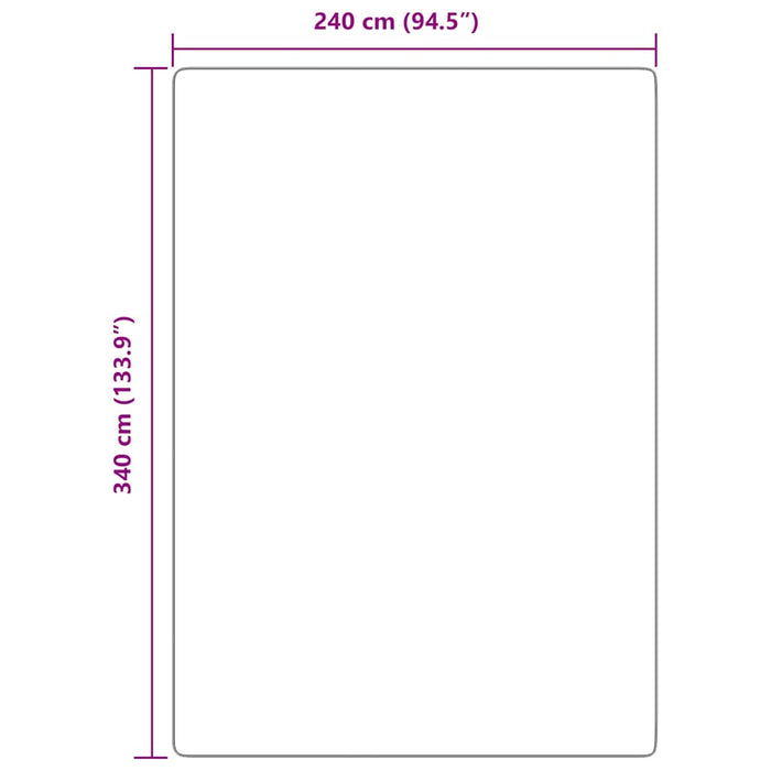 Tappeto Shaggy a Pelo Lungo NAVARRA Nero 240x340 cm poliestere 4102854