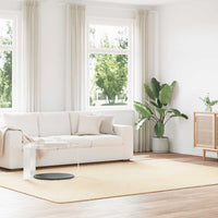 Tappeto Shaggy a Pelo Lungo NAVARRA Crema 240x340 cm poliestere 4102855