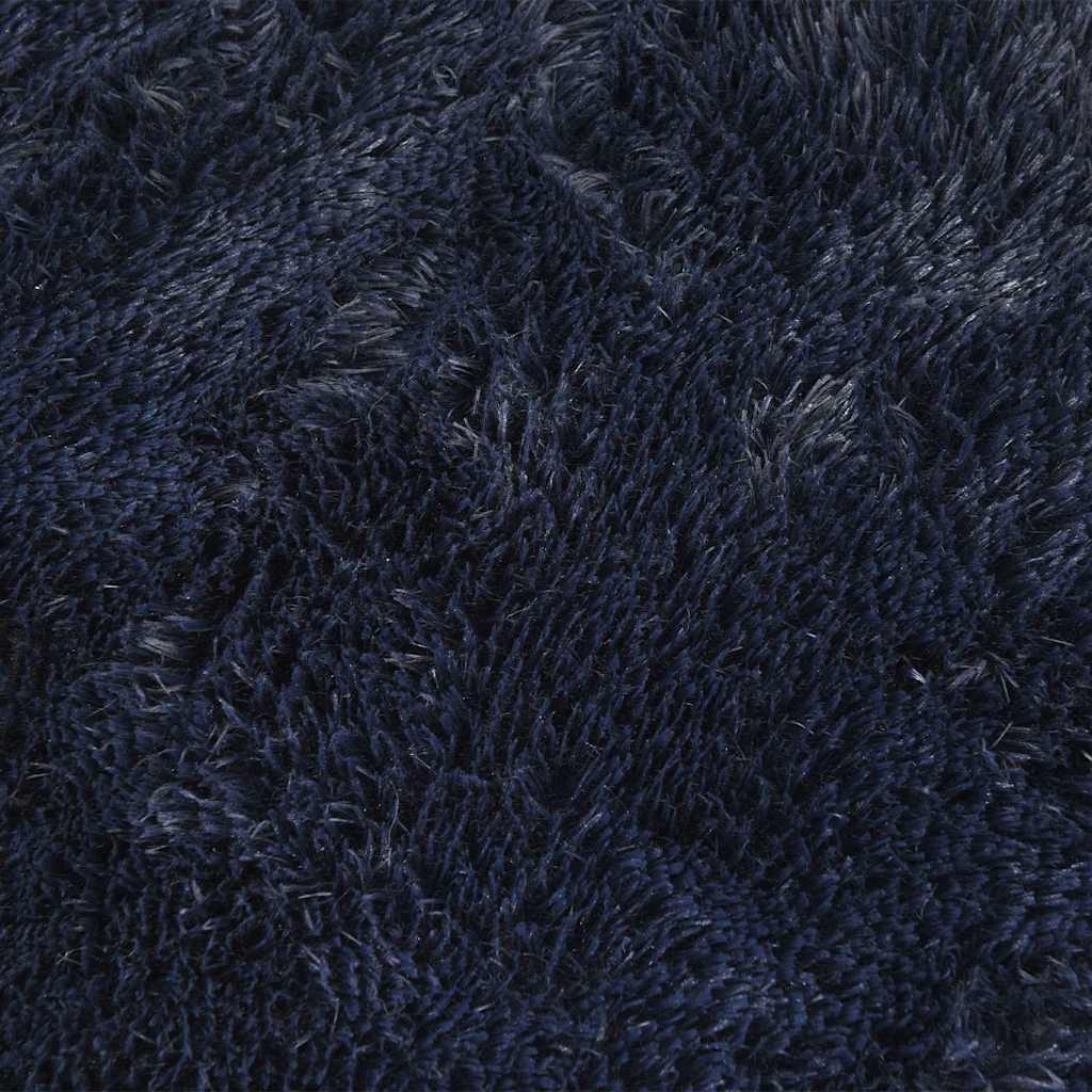 vidaXL Tappeto Shaggy a Pelo Lungo NAVARRA Blu Marino 240x340 cm