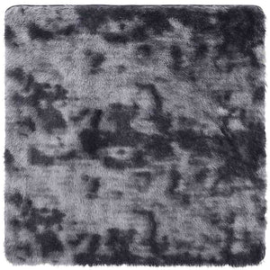 vidaXL Tappeto Shaggy a Pelo Lungo NAVARRA Grigio Scuro 120x120 cm