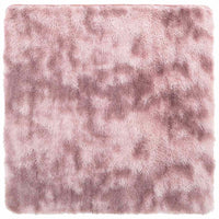 vidaXL Tappeto Shaggy a Pelo Lungo NAVARRA Rosa Antico 120x120cm