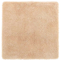 Tappeto Shaggy a Pelo Lungo NAVARRA Beige 160x160 cm poliestere