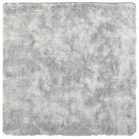 vidaXL Tappeto Shaggy a Pelo Lungo NAVARRA Grigio Argento 200x200cm
