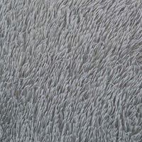 vidaXL Tappeto Shaggy a Pelo Lungo NAVARRA Grigio Chiaro 240x240 cm