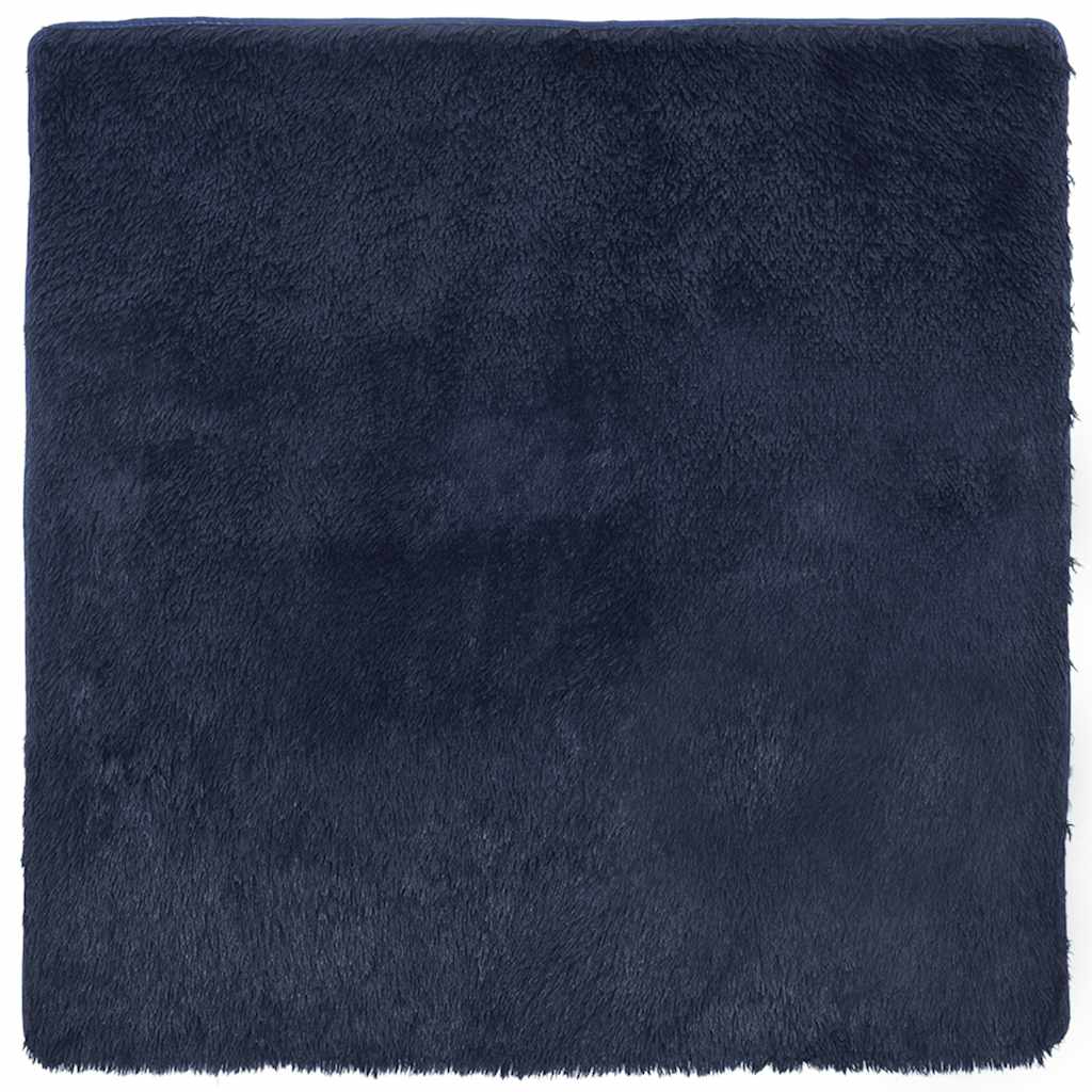 vidaXL Tappeto Shaggy a Pelo Lungo NAVARRA Blu Marino 240x240 cm