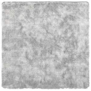vidaXL Tappeto Shaggy a Pelo Lungo NAVARRA Grigio Argento 240x240cm