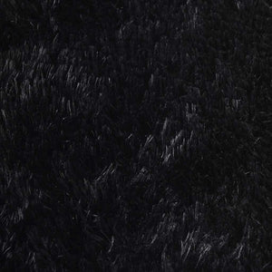 vidaXL Tappeto Shaggy a Pelo Lungo NAVARRA Nero 300x200 cm poliestere