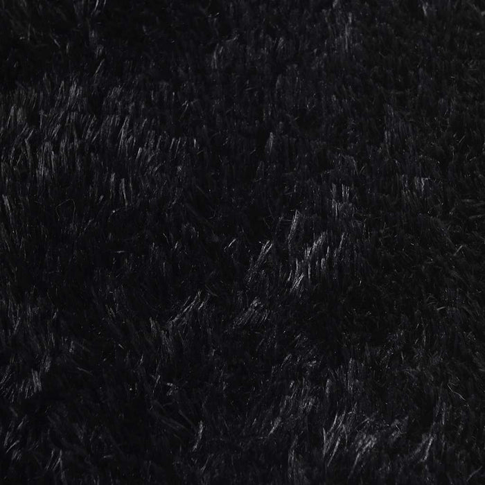 vidaXL Tappeto Shaggy a Pelo Lungo NAVARRA Nero 300x200 cm poliestere