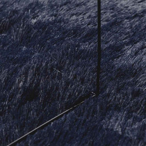 Tappeto Shaggy a Pelo Lungo NAVARRA Blu Marino 300x200 cm 4102939