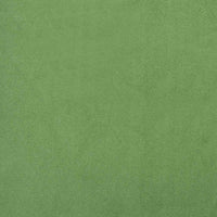 vidaXL Sedia a Dondolo Verde Chiaro in Velluto