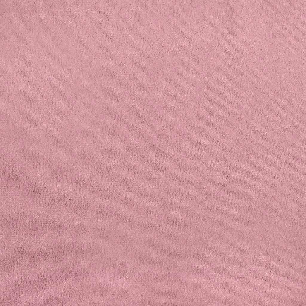 vidaXL Sedia a Dondolo Rosa in Velluto