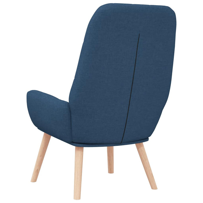 Sedia Relax Blu in Tessuto 4102646