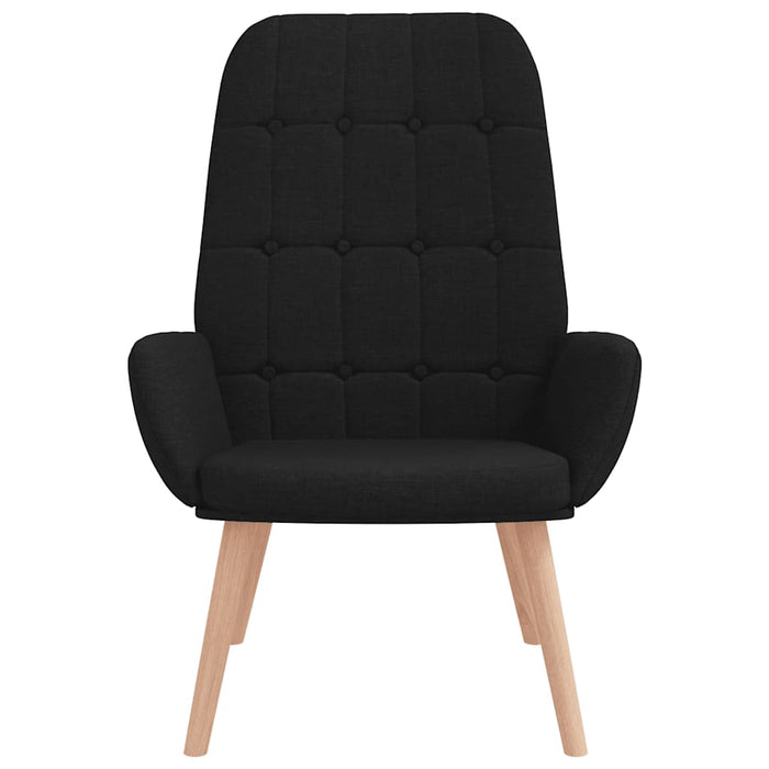 Sedia Relax Nera in Tessuto 4102647