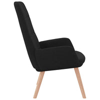 Sedia Relax Nera in Tessuto 4102647