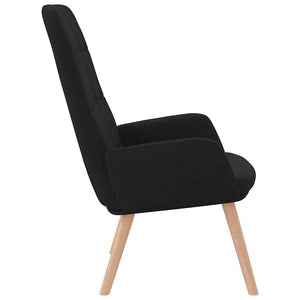 Sedia Relax Nera in Tessuto 4102647