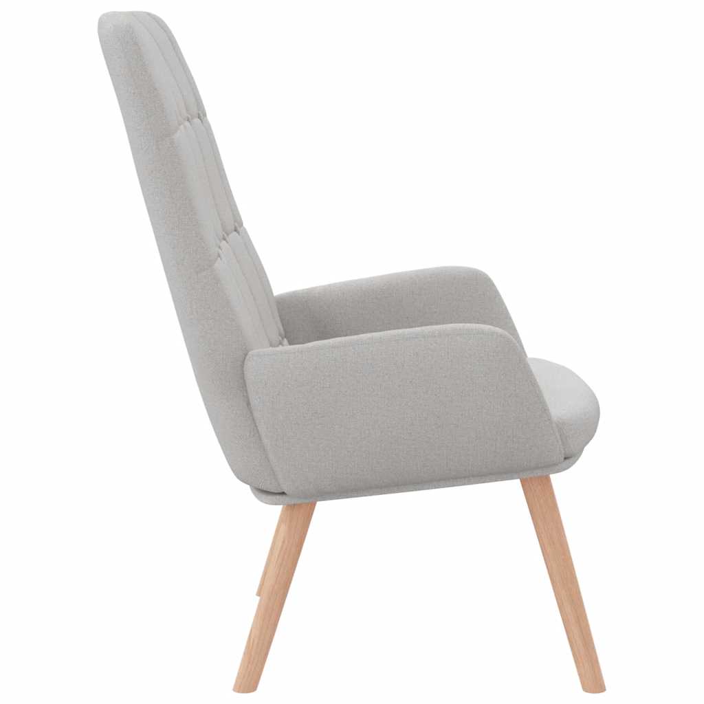 Sedia Relax Grigio Nuvola in Tessuto 4102651