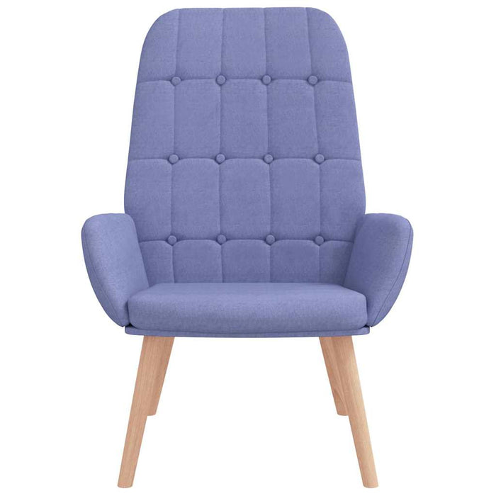 Sedia Relax Blu Jeans in Tessuto 4102652