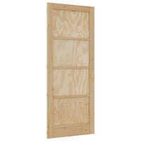 Porta Interna "ORKDAL" 83x202x4 cm Porta in Legno Massello di Pino 4102665