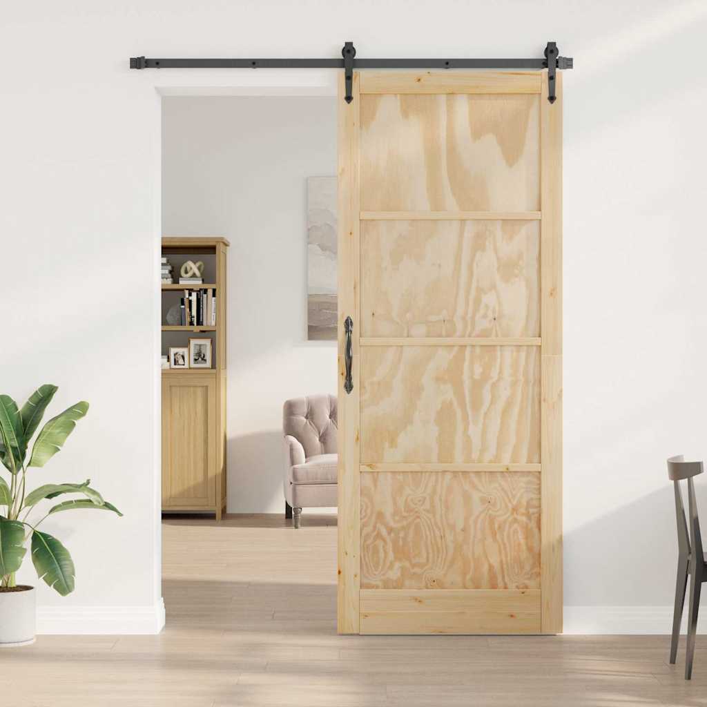 porta interna  "ORKDAL" 83x232x4 cm in legno massello di pino 4102669