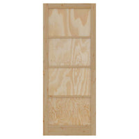 porta interna  "ORKDAL" 83x232x4 cm in legno massello di pino 4102669