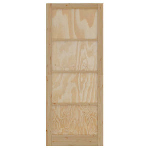 porta interna  "ORKDAL" 83x232x4 cm in legno massello di pino 4102669