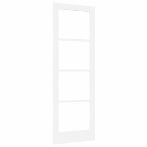 Porta Interna con Vetro ORKDAL Bianco 73.5 x 211 cm 4102686