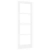 Porta Interna con Vetro ORKDAL Bianco 73.5 x 211 cm 4102686