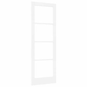 Porta Interna con Vetro ORKDAL Bianco 73.5 x 211 cm 4102686