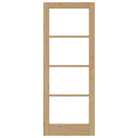 Porta Interna con Vetro ORKDAL Marrone 78 x 202 cm 4102687