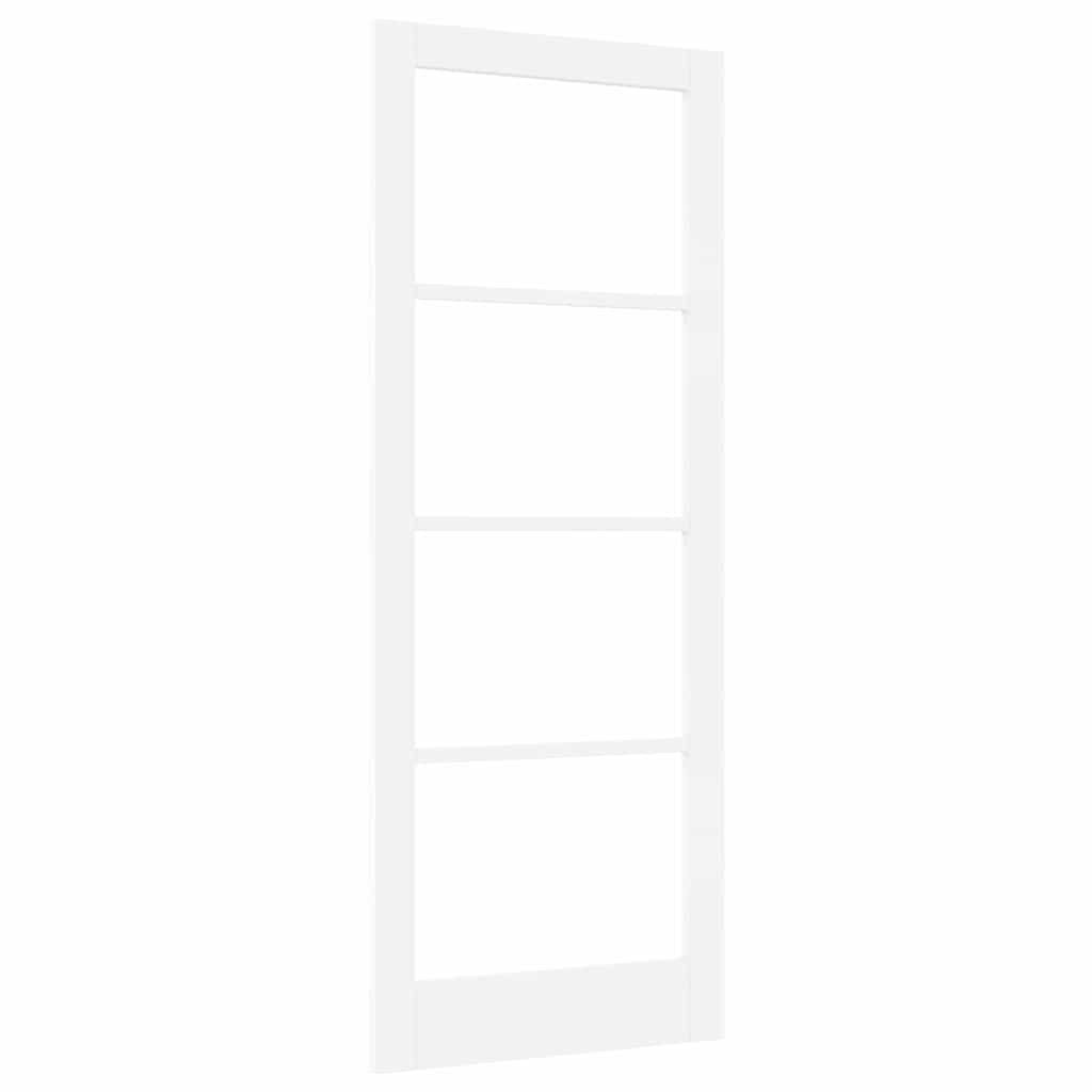 Porta Interna con Vetro ORKDAL Bianco 83 x 211 cm 4102696