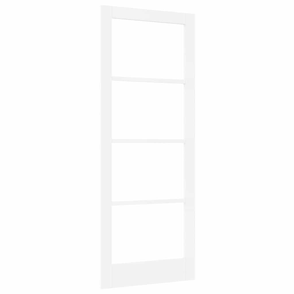 Porta Interna con Vetro ORKDAL Bianco 83 x 211 cm 4102696