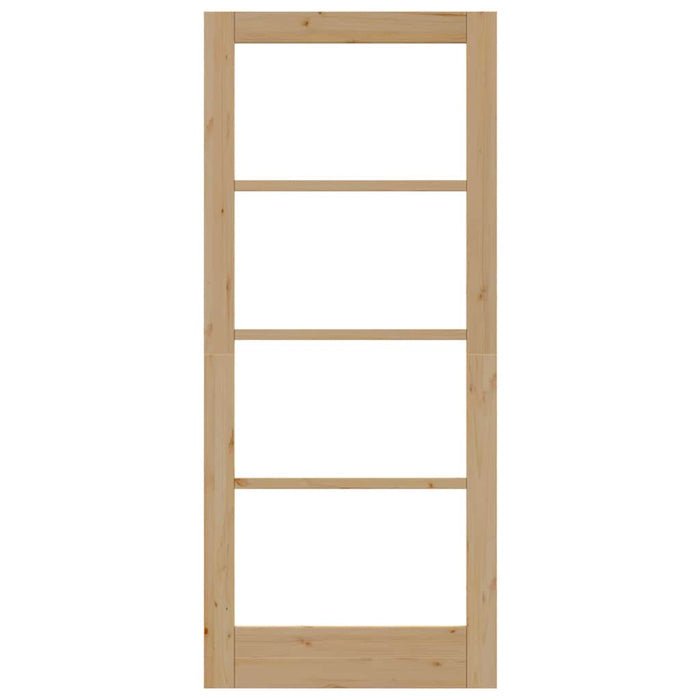 porta interna  con vetro "ORKDAL" 86x198,5x4 cm in legno massello di pino 4102699