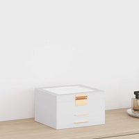 Portagioie 3 Strati Bianco 23x20,5x14 cm 4103557