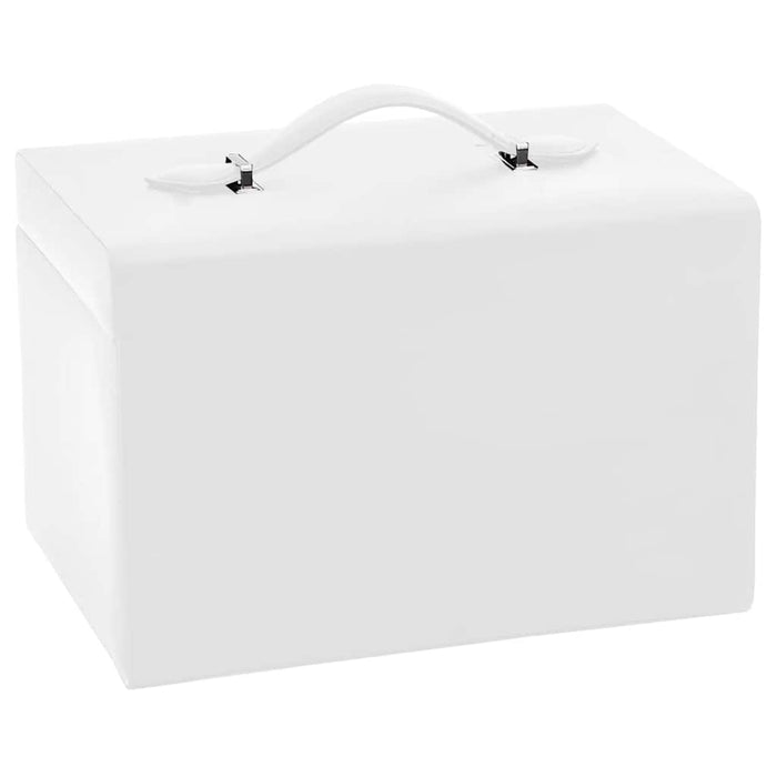 vidaXL Portagioie a 3 Strati con Specchio Bloccabile 26x18x17,5 cm