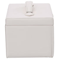 Portagioie a 4 Strati con Specchio Bloccabile 22,5x17,5x16,5 cm