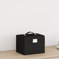 Portagioie a 4 Strati con Specchio Bloccabile 22,5x17,5x16,5 cm 4103561