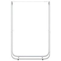 Rastrelliera per Legna 100x25x150 cm in Acciaio Zincato