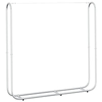 vidaXL Rastrelliera per Legna 150x25x150 cm in Acciaio Zincato