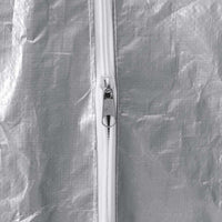 vidaXL Rastrelliera per Legna con Copertura Antipioggia 150x25x150 cm