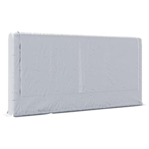 vidaXL Rastrelliera per Legna con Filo d'Acciaio Acciaio Zincato