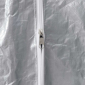 vidaXL Rastrelliera per Legna con Filo d'Acciaio Acciaio Zincato