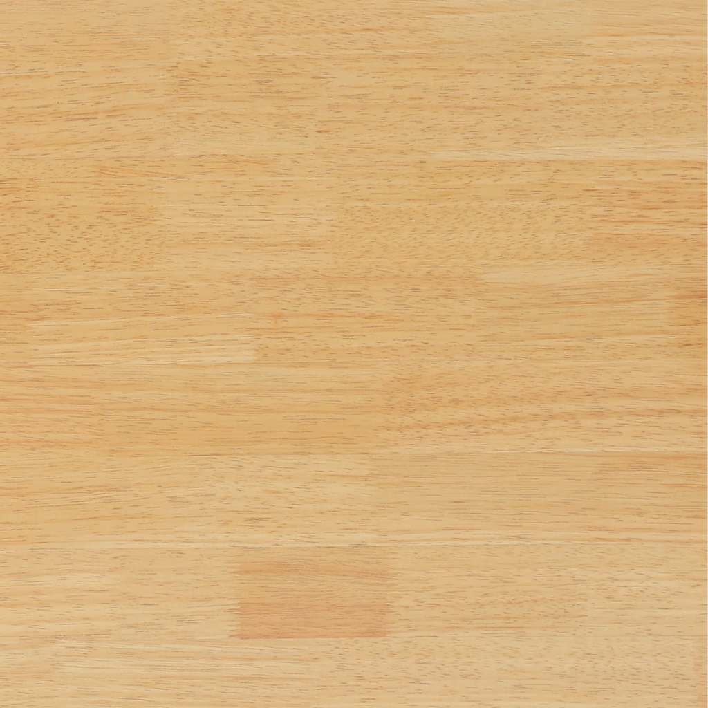 Sedie da Pranzo 2 pz Naturale in Legno Massello di Hevea 4102494