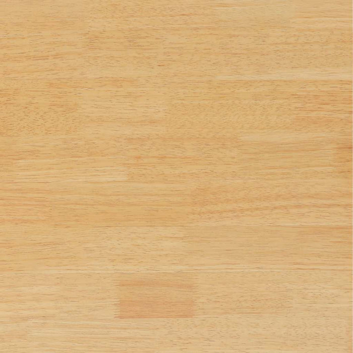 Sedie da Pranzo 2 pz Naturale in Legno Massello di Hevea 4102494