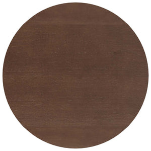 vidaXL Tavolo da Pranzo Marrone in Legno Massello di Hevea