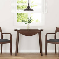 Tavolo da Pranzo Marrone in Legno Massello di Hevea 4102528