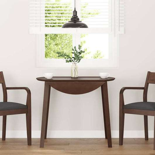 Tavolo da Pranzo Marrone in Legno Massello di Hevea 4102528