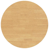 Tavolo da Pranzo Naturale in Legno Massello di Hevea