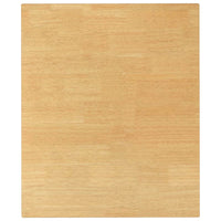 Tavolo da Pranzo Bianco in Legno Massello di Hevea 4102532