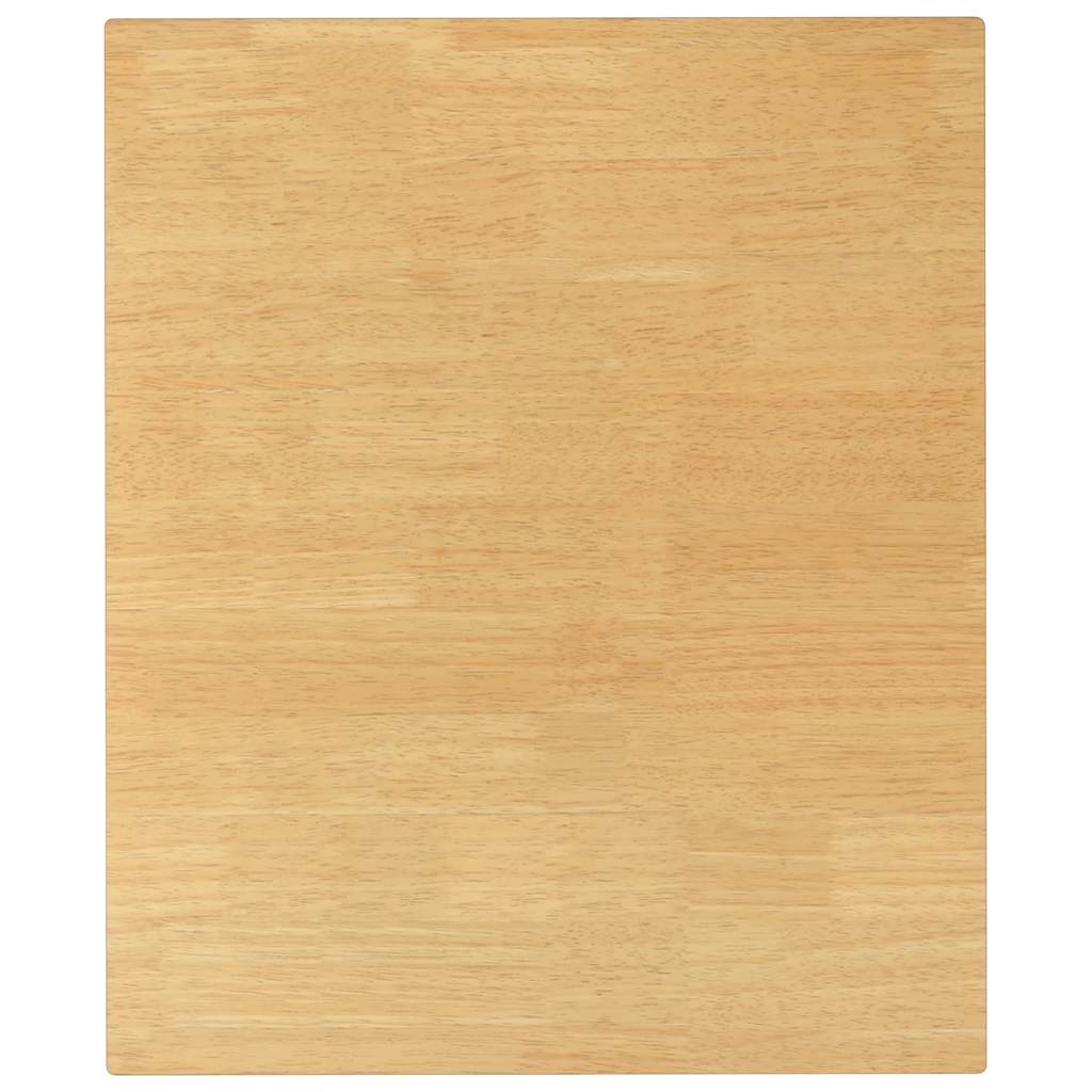 Tavolo da Pranzo Bianco in Legno Massello di Hevea