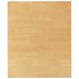 Tavolo da Pranzo Bianco in Legno Massello di Hevea